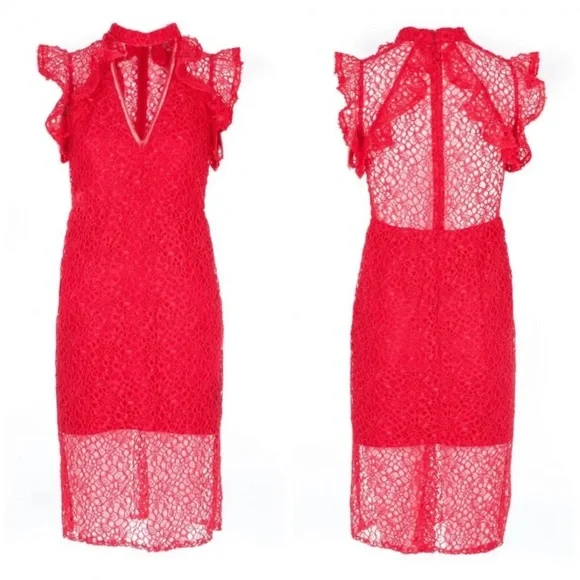 noir dearly departed lace dress DEJA DRESS